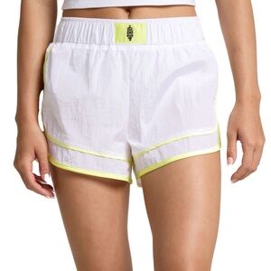 NWT Free People Women’s FP Movement Varsity Blues Shorts. Size Large.